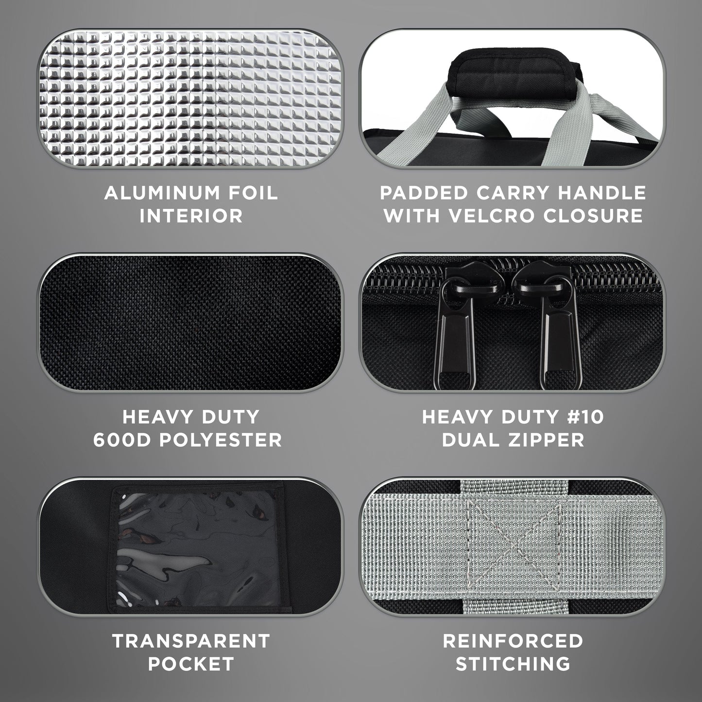 Food Delivery Bag - Black (Rent)
