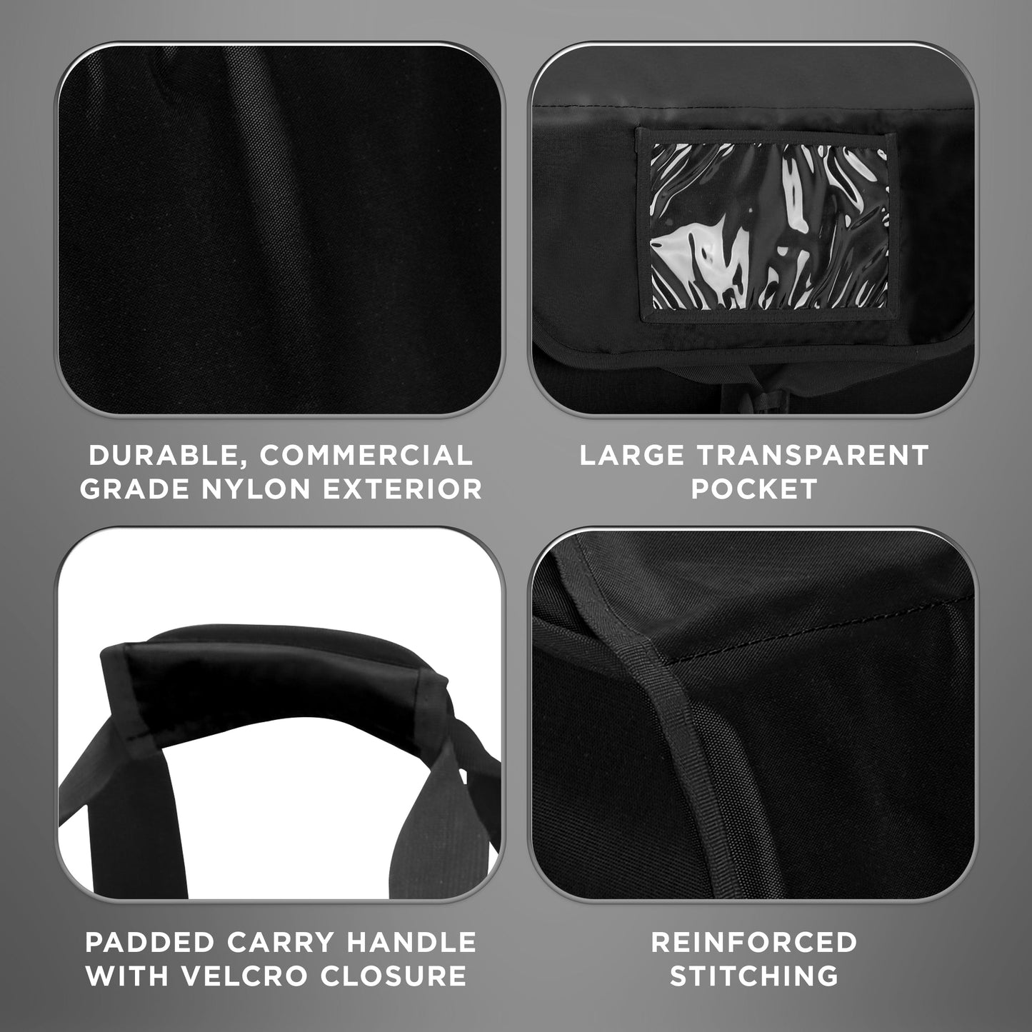 Pizza Delivery Bag - Black (Rent)