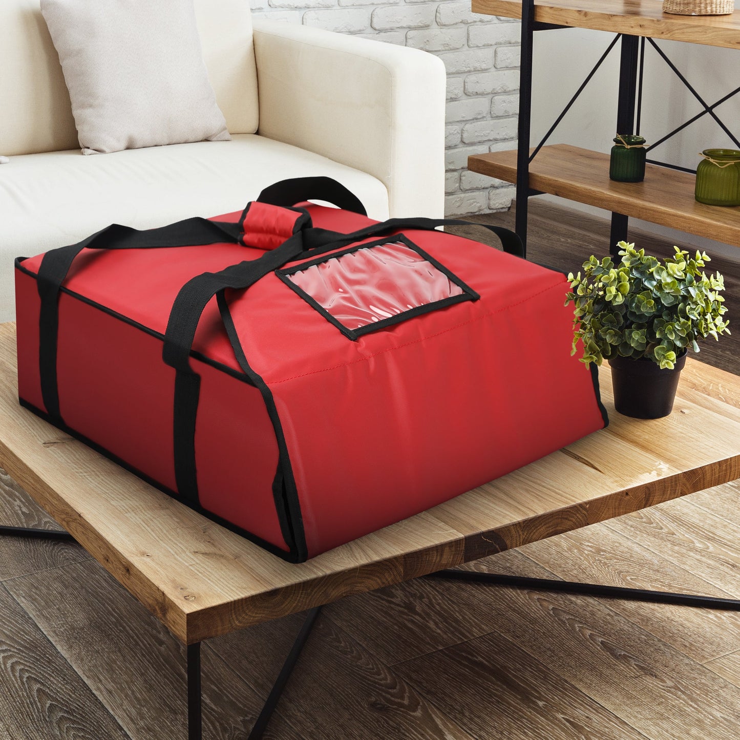 Pizza Delivery Bag - Red